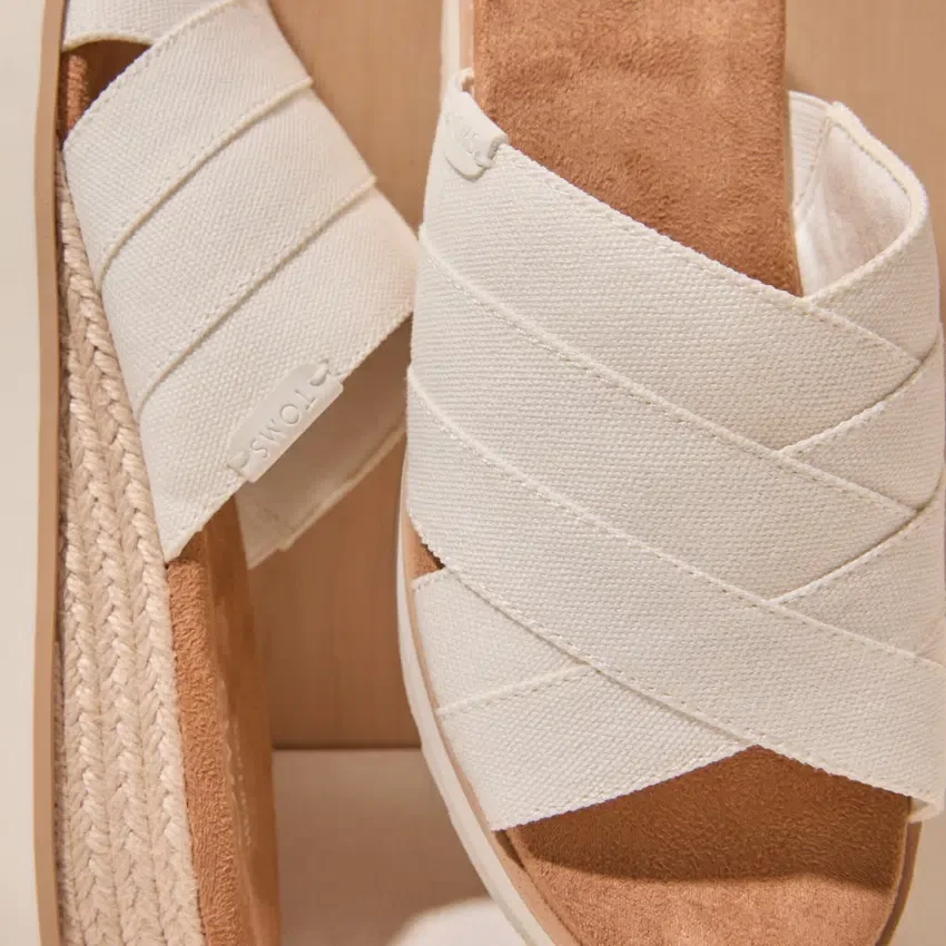 Women Diana Crossover Mule Wedge Sandal Women Diana Crossover Mule Wedge Sandal