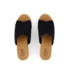 Women Diana Crossover Mule Wedge Sandal Women Diana Crossover Mule Wedge Sandal