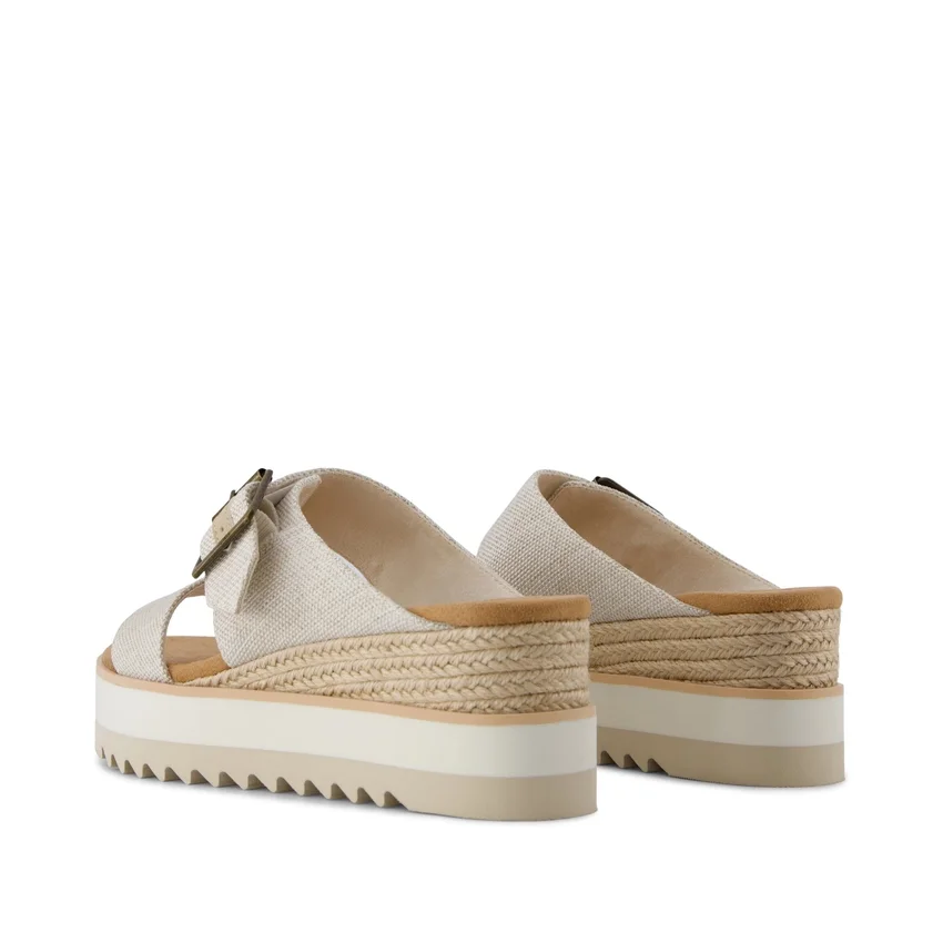 Women Diana Mule Buckle Wedge Sandal Women Diana Mule Buckle Wedge Sandal