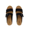 Women Diana Mule Buckle Wedge Sandal Women Diana Mule Buckle Wedge Sandal