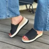 Women Diana Mule Wedge Sandal Women Diana Mule Wedge Sandal
