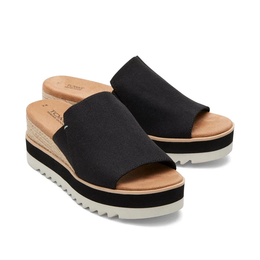 Women Diana Mule Wedge Sandal Women Diana Mule Wedge Sandal
