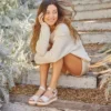 Women Diana Wedge Sandal Women Diana Wedge Sandal