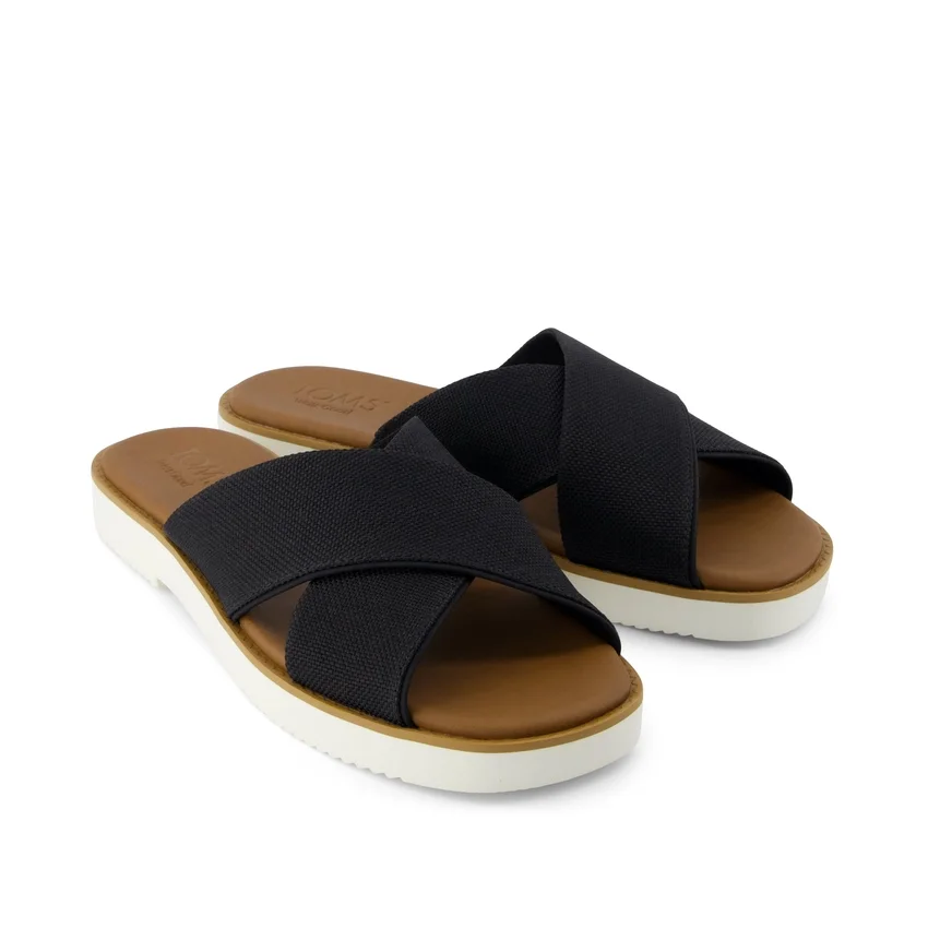 Women Mae Crossover Slide Sandal Women Mae Crossover Slide Sandal