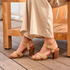Women Majorca Strappy Heeled Sandal