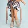 Women Rea Lace-Up Platform Sneaker