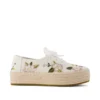 Women Valencia Lace-Up Platform Espadrille