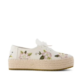 Women Valencia Lace-Up Platform Espadrille