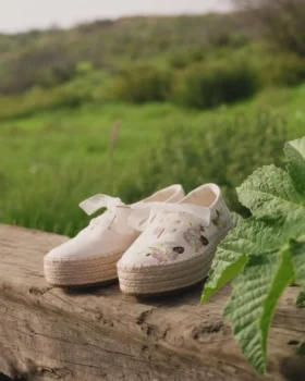 Women Valencia Lace-Up Platform Espadrille