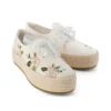Women Valencia Lace-Up Platform Espadrille