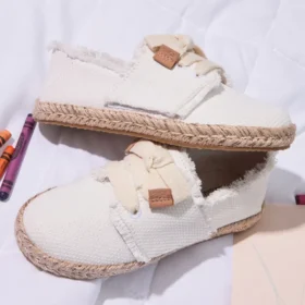 Youth Carolina Lace-Up Kids Espadrille