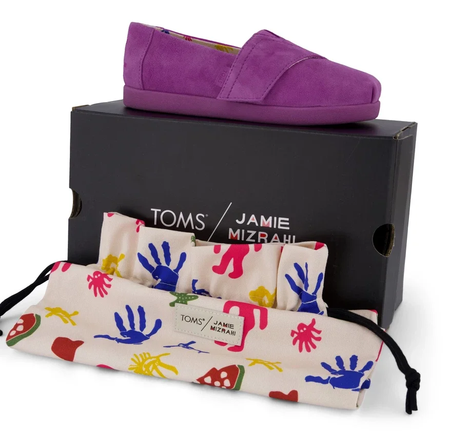 Youth TOMS x Jamie Mizrahi Alpargata Classic Kids Shoe Youth TOMS x Jamie Mizrahi Alpargata Classic Kids Shoe